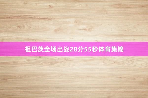 祖巴茨全场出战28分55秒体育集锦
