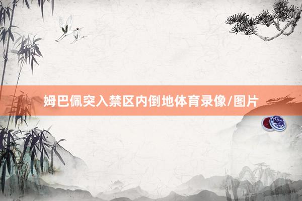姆巴佩突入禁区内倒地体育录像/图片