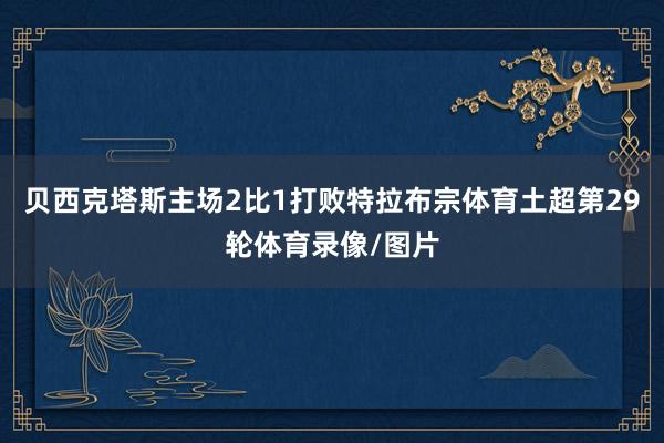 贝西克塔斯主场2比1打败特拉布宗体育土超第29轮体育录像/图片