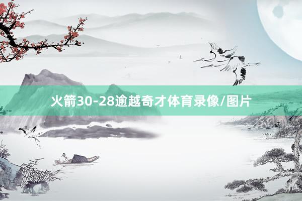 火箭30-28逾越奇才体育录像/图片