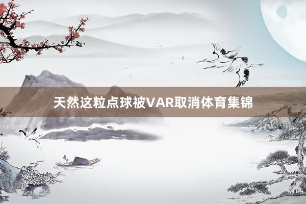 天然这粒点球被VAR取消体育集锦