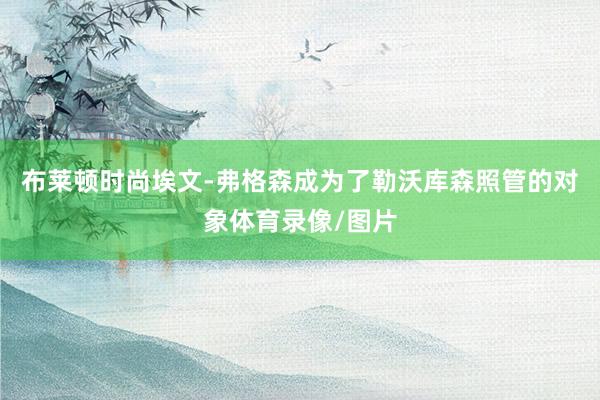 布莱顿时尚埃文-弗格森成为了勒沃库森照管的对象体育录像/图片