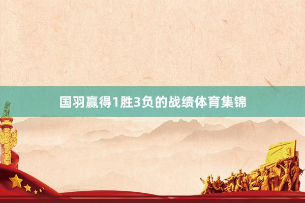 国羽赢得1胜3负的战绩体育集锦