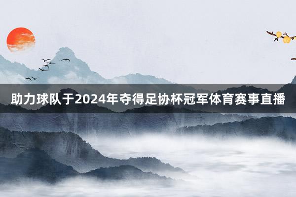 助力球队于2024年夺得足协杯冠军体育赛事直播