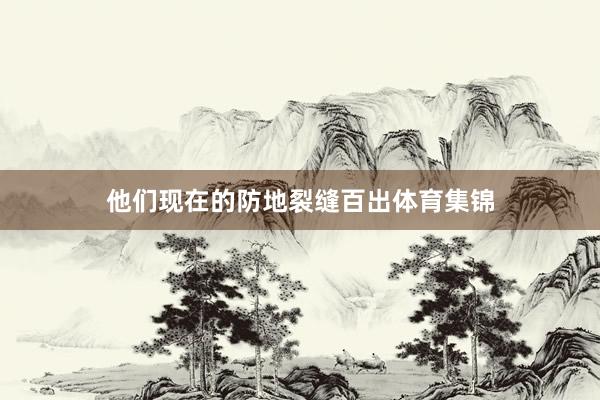 他们现在的防地裂缝百出体育集锦