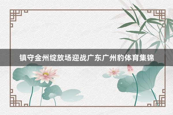 镇守金州绽放场迎战广东广州豹体育集锦