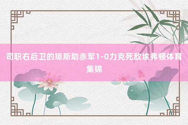 司职右后卫的琼斯助赤军1-0力克死敌埃弗顿体育集锦