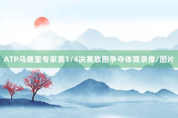 ATP马德里专家赛1/4决赛放胆争夺体育录像/图片