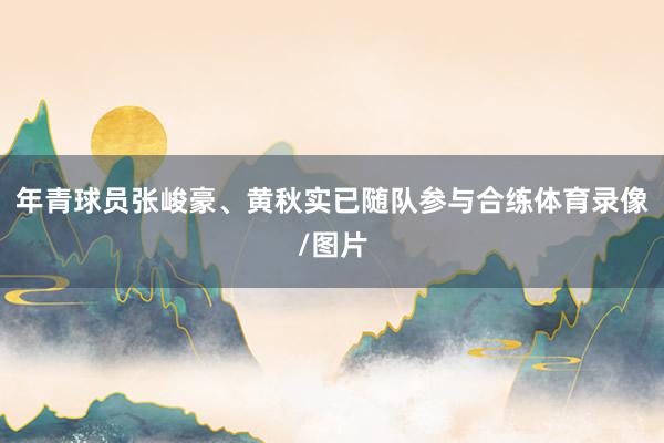 年青球员张峻豪、黄秋实已随队参与合练体育录像/图片