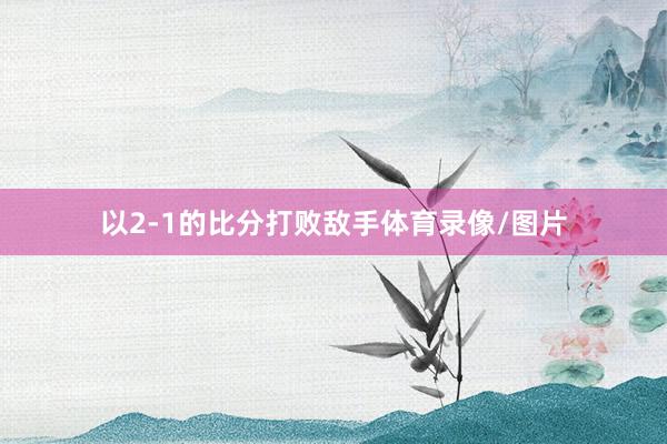 以2-1的比分打败敌手体育录像/图片